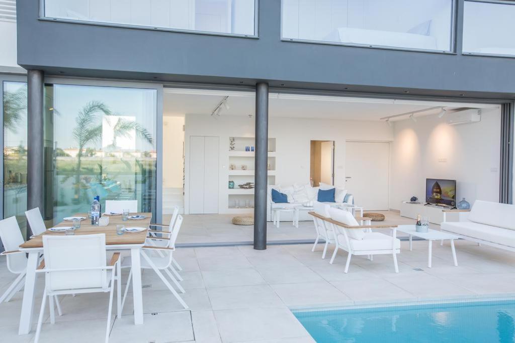 The White H Villa, Protaras, Fresh And Peaceful Paralimni Exterior foto